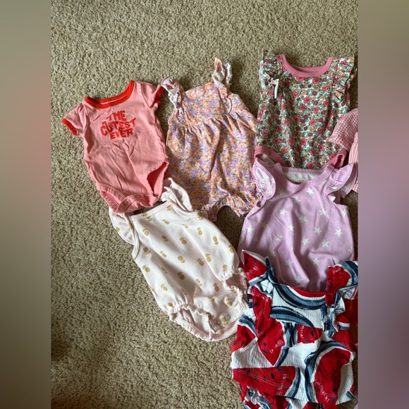 Carter’s and Cat&Jack huge newborn girls summer lot - Picture 4 of 4